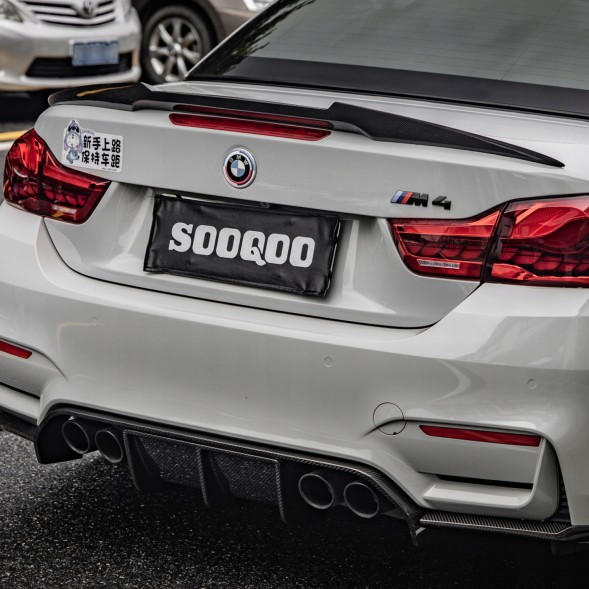Китай T-002 Карбоновий волан BMW M4 F82 V-Style