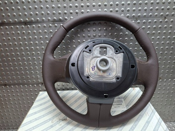 Fiat OE S26340454 ШКІРЯНЕ КЕРМО КОРИЧНЕВЕ 71753449 FIAT 500 2007-