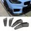 Китай 64068259 CANARDSY ЛЬОТКИ НАКЛАДКИ ПЛАНКИ ДЛЯ БАМПЕРА ПЕРЕДНІ MP BMW M2 G87 CARBON