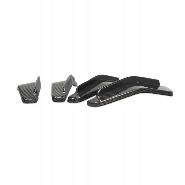 Китай 64068259 CANARDSY ЛЬОТКИ НАКЛАДКИ ПЛАНКИ ДЛЯ БАМПЕРА ПЕРЕДНІ MP BMW M2 G87 CARBON