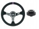 RBS Technology RBSzk11e36 Спортивне кермо RBS Tire Killer замшеве 34см / 8см + наба BMW E36