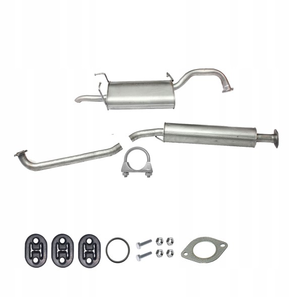 CHINA ZEST.23.150+15.247E Глушник центральний, кінцевий nissan primera 1.8 2002-