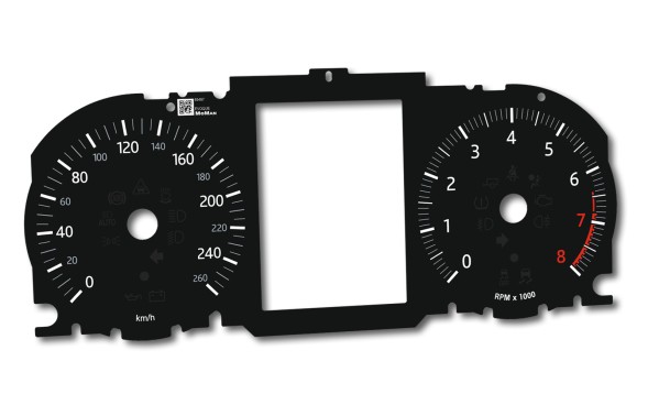 Moman 0089688086919 Range Rover Evoque заміна дисків MPH на км/год