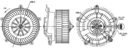 Mahle AB 17 000S Повітродувний вентилятор припливу ab 17 000s mahle