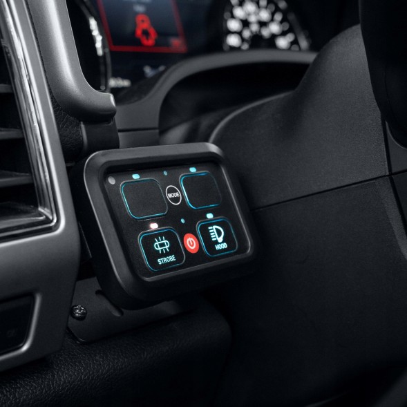 PURELUX HS19495 Панель перемикачів PURELUX Multi-switch Dashboard Controller, 4 кнопки