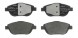 Bosch 0 986 494 438 + 0 986 478 979 OPEL CROSSLAND X (75) Накладки + передні диски bosch opel crossland x 283мм