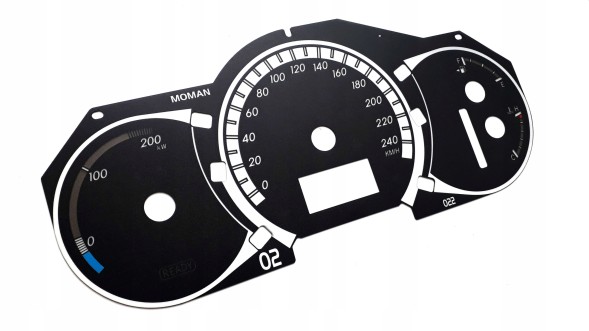 Moman 0089688081020 Заміна циферблатів спідометра Lexus RX 400H для MPH KMH