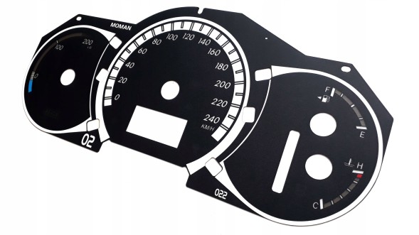 Moman 0089688081020 Заміна циферблатів спідометра Lexus RX 400H для MPH KMH