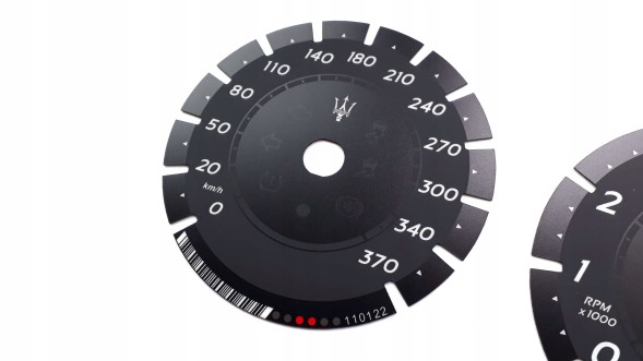 Moman 0089688096482 Maserati Ghibli Trofeo циферблати спідометра заміна MPH на KMH Premium