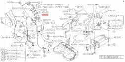 Prolights FNSUB05 ПАЛИВНА ЗАЛИВНА ТРУБА SUBARU FORESTER 2.5 1997 р.в.