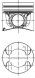 Kolbenschmidt 40262600 Поршень двигуна 40262600 kolbenschmidt nissan opel