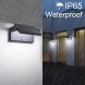 GH 1 ЗОВНІШНЯ LED-ЛАМПА 24 Вт З ПОВОРОТНОЮ ПАНЕЛЛЮ ТА ДАТЧИКОМ РУХУ IP65
