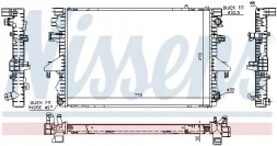 Nissens 65283A Охолоджувач води 65283a nissens vw мультиван