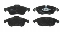 TRW GDB1690 + DF4183 PEUGEOT PARTNER II Колодки + диски передні PEUGEOT PARTNER II 2 283 мм