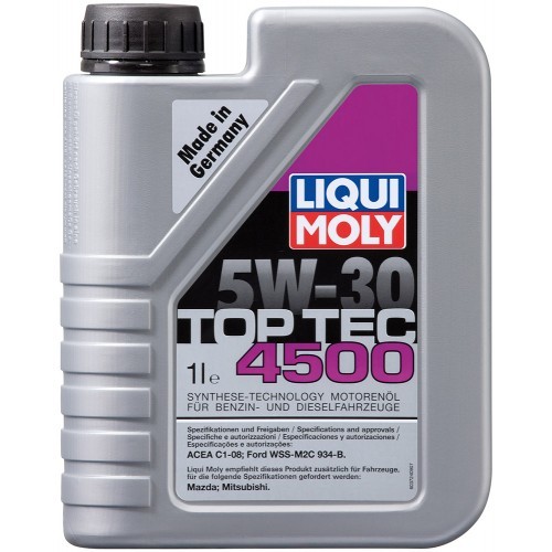 2317 LIQUI MOLY Моторна олива Liqui Moly Top Tec 4500 5W 30 1л