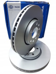 Hella 8DD 355 127-831 2X ГАЛЬМІВНІ ДИСКИ ПЕРЕДНІ OPEL SIGNUM VECTRA C CADILAC BLS SAAB 9-3 9-3X