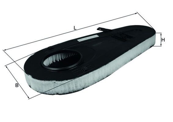 LX3598 MAHLE ORIGINAL Фільтр забору повітря
