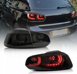 VLAND LDVWU6 9518917E mhm Задні ліхтарі комплект Vland Led Neon Діоди Black GTIlook VW Golf VI 6 5k0 2008-2013