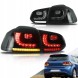VLAND LDVWU6 9518917E mhm Задні ліхтарі комплект Vland Led Neon Діоди Black GTIlook VW Golf VI 6 5k0 2008-2013