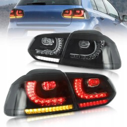 VLAND LDVWU6 9518917E mhm Задні ліхтарі комплект Vland Led Neon Діоди Black GTIlook VW Golf VI 6 5k0 2008-2013