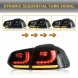 VLAND LDVWU6 9518917E mhm Задні ліхтарі комплект Vland Led Neon Діоди Black GTIlook VW Golf VI 6 5k0 2008-2013
