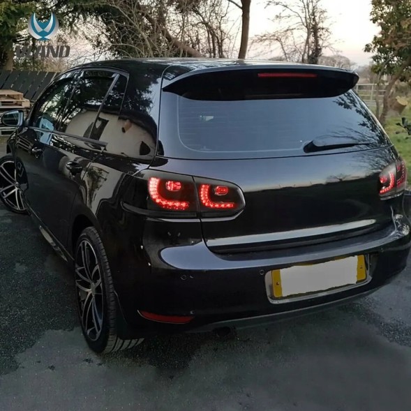 VLAND LDVWU6 9518917E mhm Задні ліхтарі комплект Vland Led Neon Діоди Black GTIlook VW Golf VI 6 5k0 2008-2013
