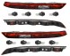 Китай LAMPA Q5 16- P+L 1 AUDI Q5 FY 16- ЗАДНІ ЛІХТАРІ У БАМПЕР ПРАВИЙ ЛІВИЙ 80A945069 80A945070