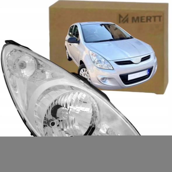 Mertt MRT-2032153 Hyundai i20 2008-2012 фара лампа передня права нова 92102-1j010