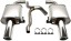 TA-Technix 02VO025-10D_1 Спортивна вихлопна система 1x100 мм TA TECHNIX для VOLVO V70 III (135) T6 AWD