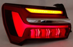 Китай 13E387MH MHM Лампа задня для бризковика Led Седан Audi A6 c8 4k 4k0 2018-2024 Л