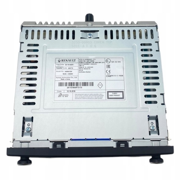 Renault OE 281157800R 281157094R ОЕ Радіо CD Renault Master III Opel Movano B Nissan NV400 281157800R