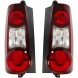 M MODECAR DA-30267 2X ЗАДНІЙ ЛІХТАР ЛІВИЙ ПРАВИЙ BERLINGO PARTNER 3 III РЕСТАЙЛІНГ 2012- З ДВЕРМИ