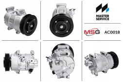 MSG AC0018NEW Компресор кондиціонера TOYOTA Avensis 03-10, Corolla 07-13