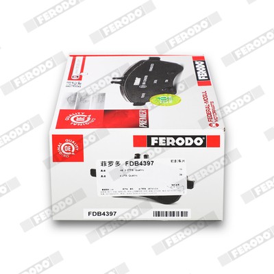 FDB4397 FERODO Комплект гальмівних колодок з 4 шт дисків