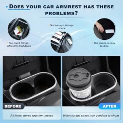 AD BRAKE B0GJ95KBHC Автомобільний тримач для напоїв MINI COOPER F65 F66, силіконовий килимок для дому