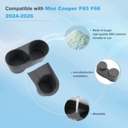 AD BRAKE B0GJ95KBHC Автомобільний тримач для напоїв MINI COOPER F65 F66, силіконовий килимок для дому