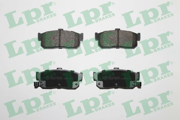 05P602 LPR Комплект гальмівних колодок з 4 шт дисків