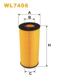 WL7406 WIX FILTERS Фільтр оливи