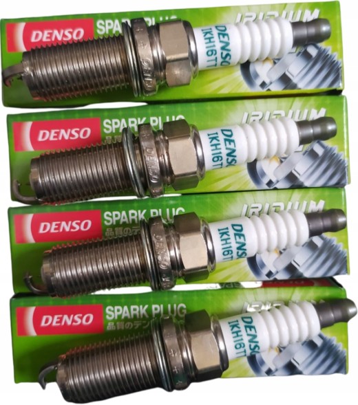 Denso 6× Свічка запалювання Denso IKH16TT Іридієвий електрод