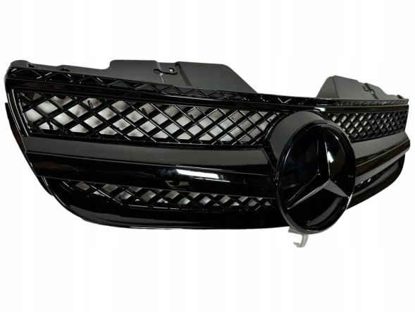PELOPTICAR A23004122 ГРИЛЬ АТРАПА MERCEDES SL W230 R230 06-08 AMG ВЕСЬ ЧОРНИЙ