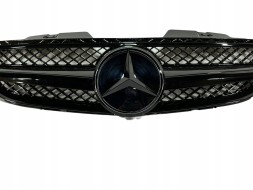 PELOPTICAR A23004122 ГРИЛЬ АТРАПА MERCEDES SL W230 R230 06-08 AMG ВЕСЬ ЧОРНИЙ