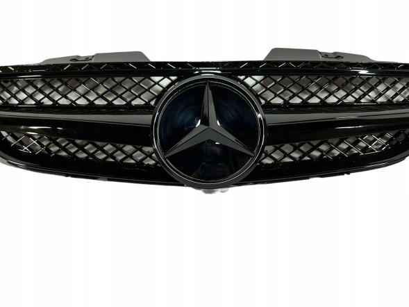 PELOPTICAR A23004122 ГРИЛЬ АТРАПА MERCEDES SL W230 R230 06-08 AMG ВЕСЬ ЧОРНИЙ