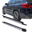 Automaniac A18G0120 ПІДНІЖКИ БОКОВІ ХРОМОВАНІ З НАКЛАДКАМИ BMW X3 G01 X4 G02 2017+