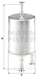WK 720 4 MANN FILTER Фільтр палива
