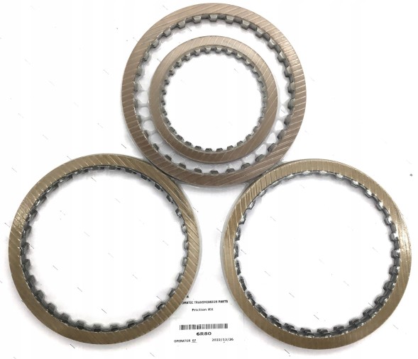 Китай AC000128 КОМПЛЕКТ ФРИКЦІЙНИХ ДИСКІВ 6R60/6R80 06+