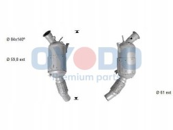 Oyodo 20N0001-OYO Сажовий фільтр bmw 1 06-, 3 04-, 5 06-, x1