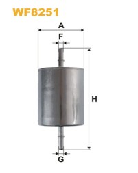 WF8251 WIX FILTERS Фільтр палива