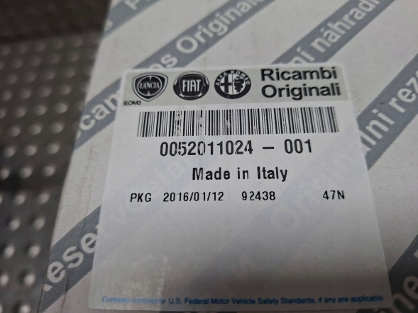 Fiat OE S26340104 КОРПУС ПАЛИВНОГО ФІЛЬТРА З ПІДІГРІВОМ UFI 52011024 FIAT 500 X 1.6 MJET 2016-