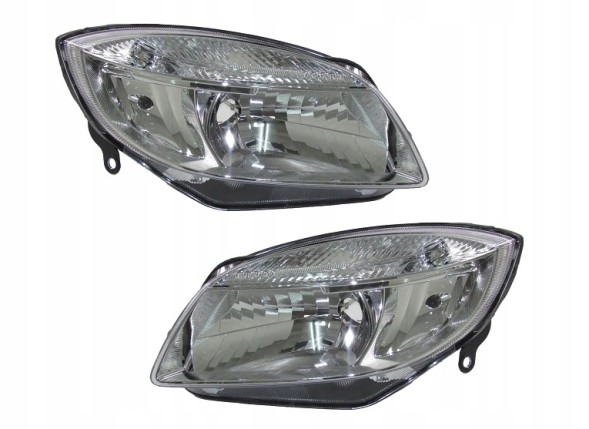 Depo 6915090E 6915100E Фар комплект skoda fabia roomster 2007-2010 р.В