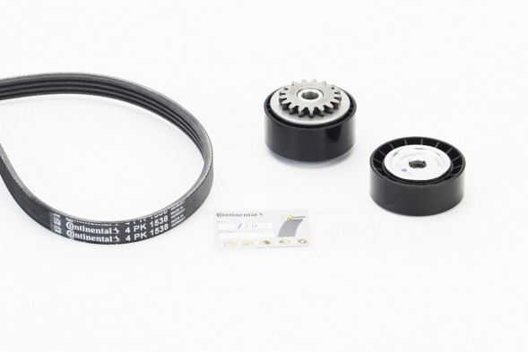 4PK1538K1 CONTINENTAL Натяг паса комплект